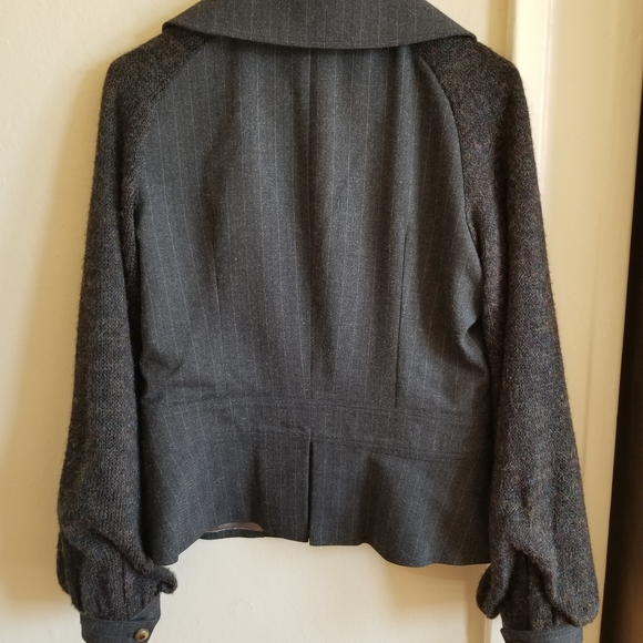 UNIQUE Louis Verdad Mixed Media Jacket - Picture 2 of 10